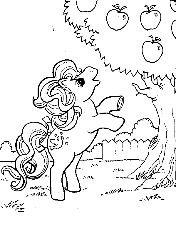 Dibujo para colorear: My Little Pony (Dibujos animados) #41876 - Dibujos para Colorear e Imprimir Gratis