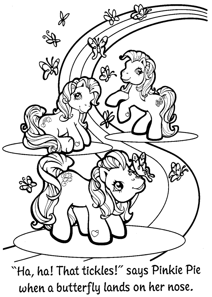 Dibujo para colorear: My Little Pony (Dibujos animados) #41883 - Dibujos para Colorear e Imprimir Gratis