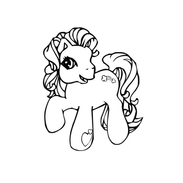 Dibujo para colorear: My Little Pony (Dibujos animados) #41887 - Dibujos para Colorear e Imprimir Gratis