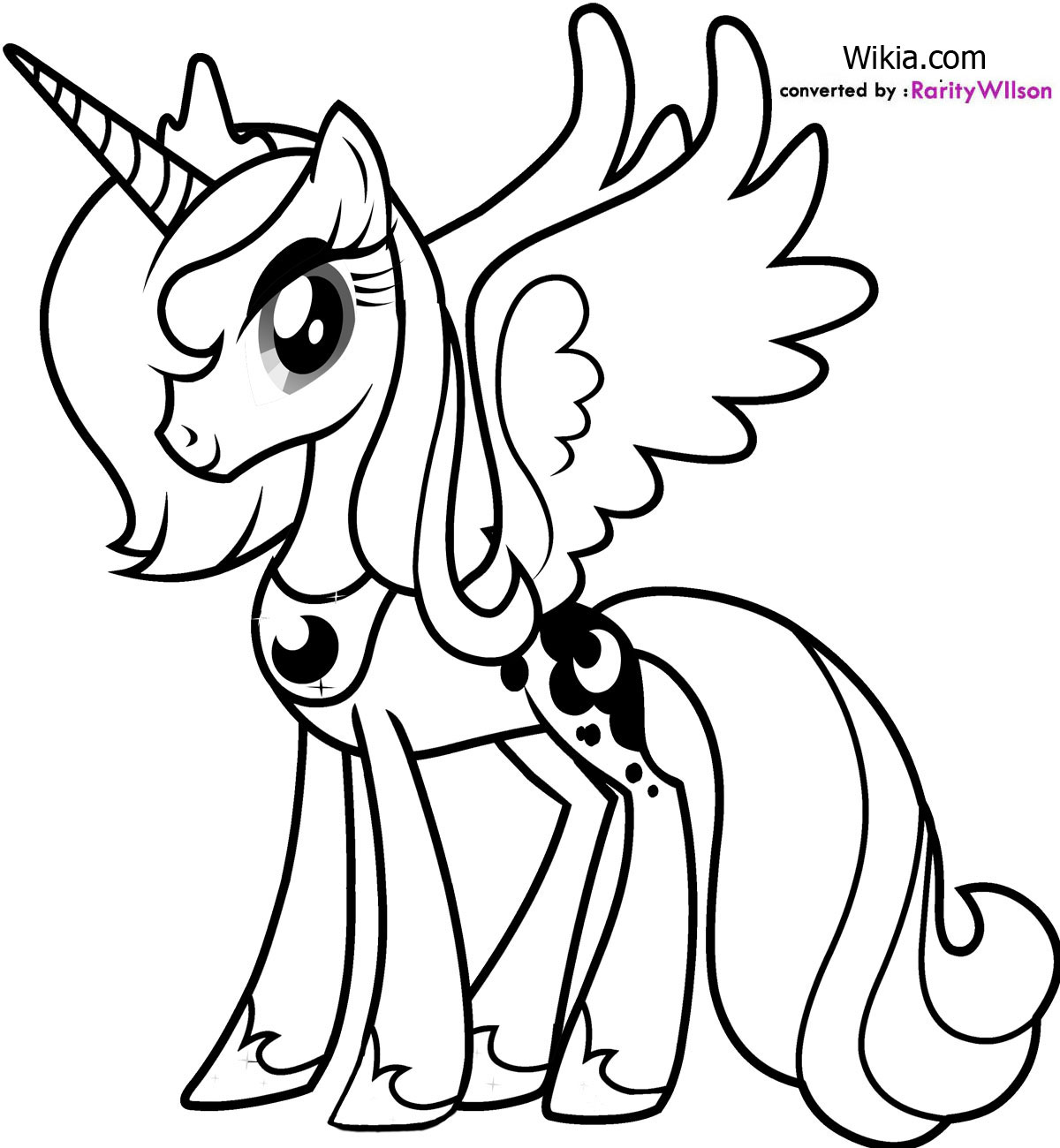 Dibujos de My Little Pony #41898 (Dibujos animados) para colorear – Páginas  imprimibles gratis