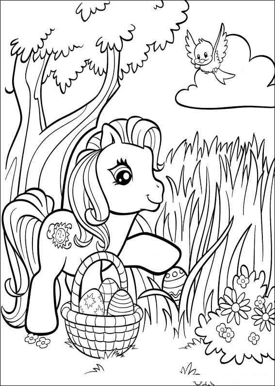 Dibujo para colorear: My Little Pony (Dibujos animados) #41914 - Dibujos para Colorear e Imprimir Gratis