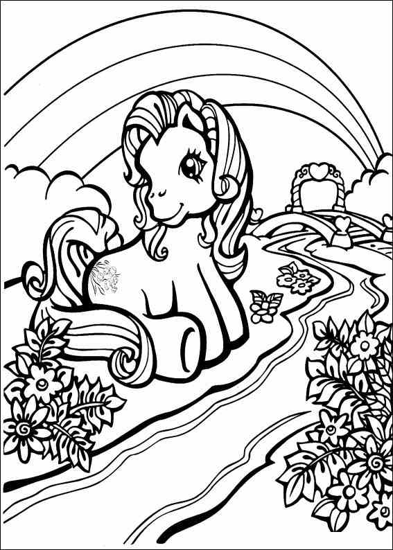 Dibujo para colorear: My Little Pony (Dibujos animados) #41920 - Dibujos para Colorear e Imprimir Gratis