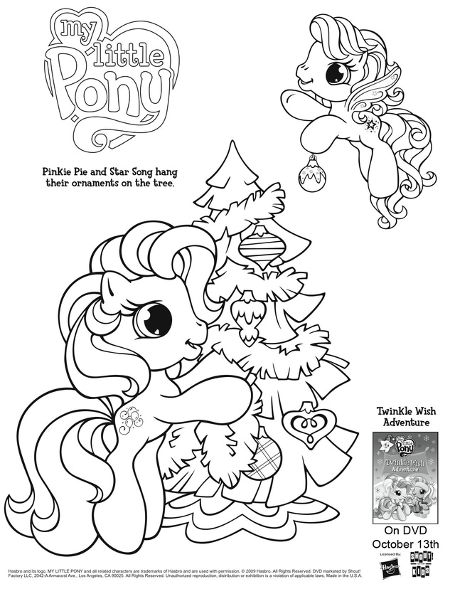 Dibujo para colorear: My Little Pony (Dibujos animados) #41926 - Dibujos para Colorear e Imprimir Gratis