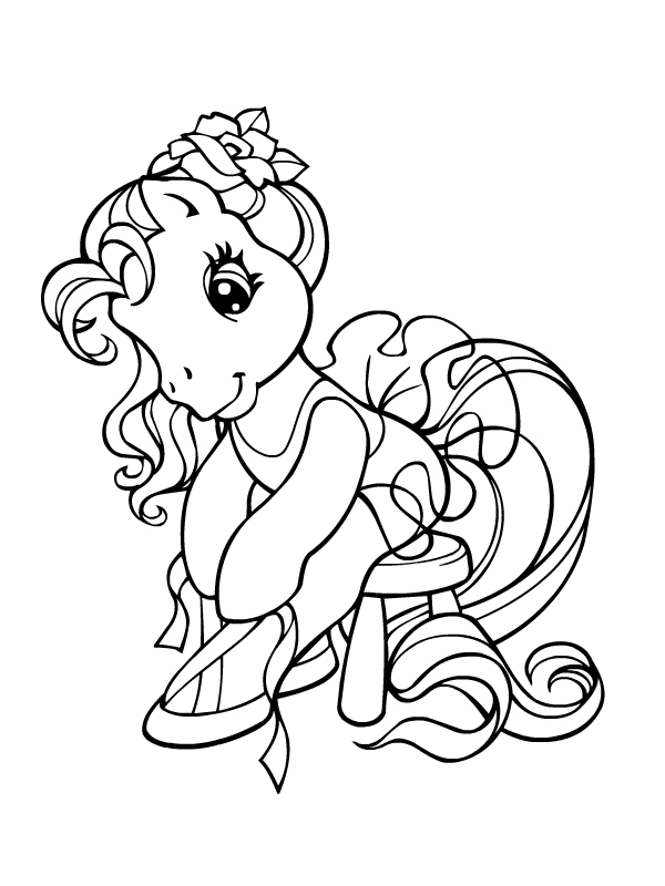 Dibujo para colorear: My Little Pony (Dibujos animados) #41932 - Dibujos para Colorear e Imprimir Gratis