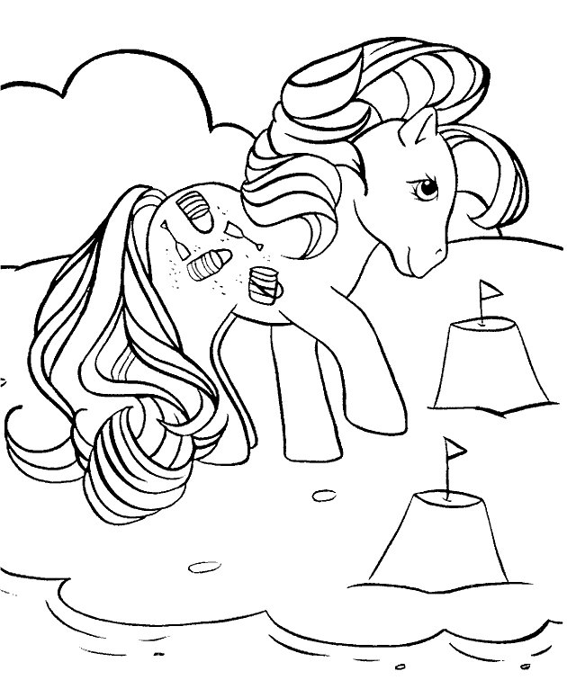 Dibujo para colorear: My Little Pony (Dibujos animados) #41934 - Dibujos para Colorear e Imprimir Gratis