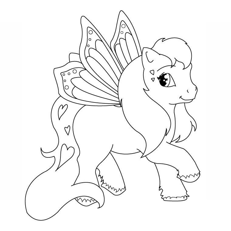 Dibujo para colorear: My Little Pony (Dibujos animados) #41935 - Dibujos para Colorear e Imprimir Gratis