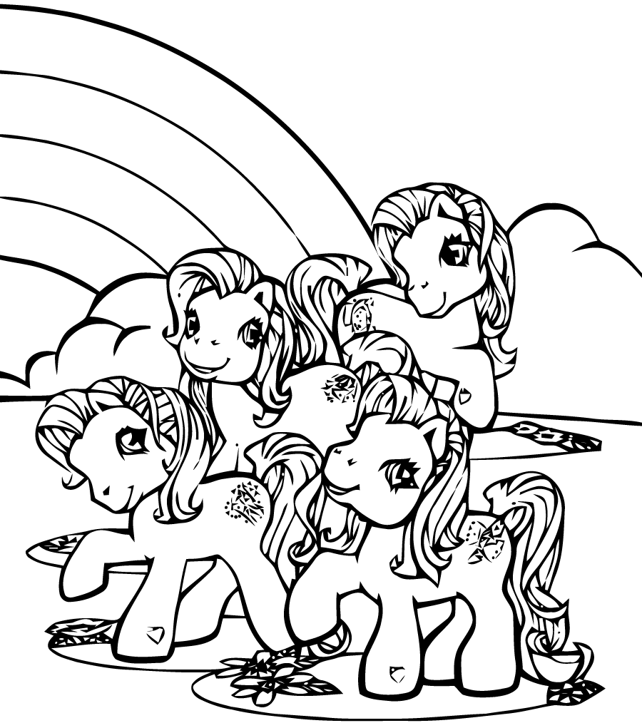 Dibujo para colorear: My Little Pony (Dibujos animados) #41937 - Dibujos para Colorear e Imprimir Gratis