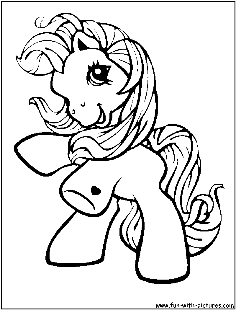 Dibujo para colorear: My Little Pony (Dibujos animados) #41961 - Dibujos para Colorear e Imprimir Gratis