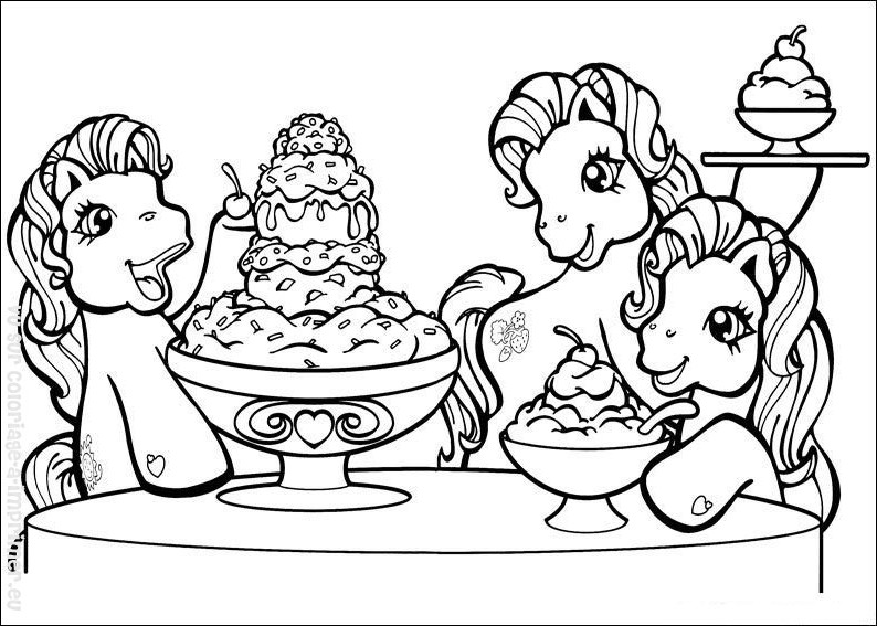 Dibujo para colorear: My Little Pony (Dibujos animados) #41962 - Dibujos para Colorear e Imprimir Gratis