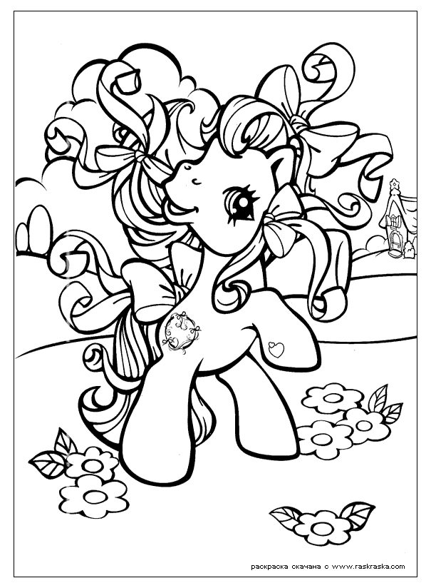 Dibujo para colorear: My Little Pony (Dibujos animados) #41980 - Dibujos para Colorear e Imprimir Gratis