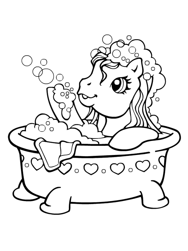 Dibujo para colorear: My Little Pony (Dibujos animados) #41982 - Dibujos para Colorear e Imprimir Gratis