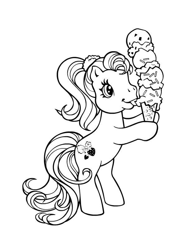 Dibujo para colorear: My Little Pony (Dibujos animados) #41986 - Dibujos para Colorear e Imprimir Gratis