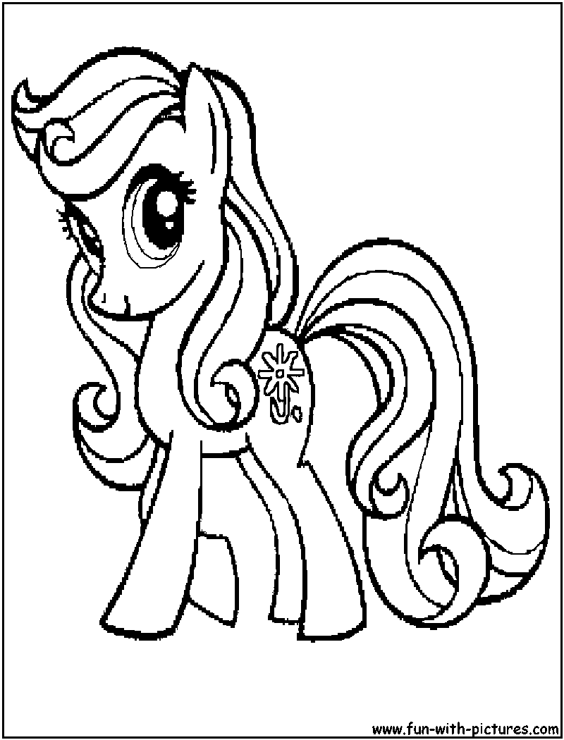 Dibujo para colorear: My Little Pony (Dibujos animados) #41999 - Dibujos para Colorear e Imprimir Gratis