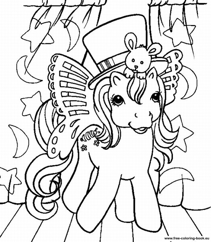 Dibujo para colorear: My Little Pony (Dibujos animados) #42003 - Dibujos para Colorear e Imprimir Gratis