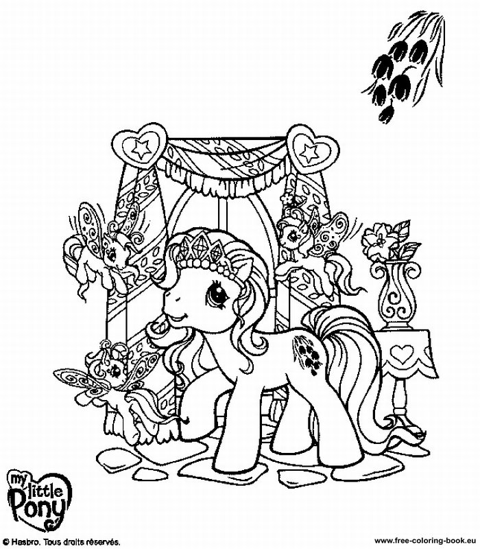 Dibujo para colorear: My Little Pony (Dibujos animados) #42004 - Dibujos para Colorear e Imprimir Gratis