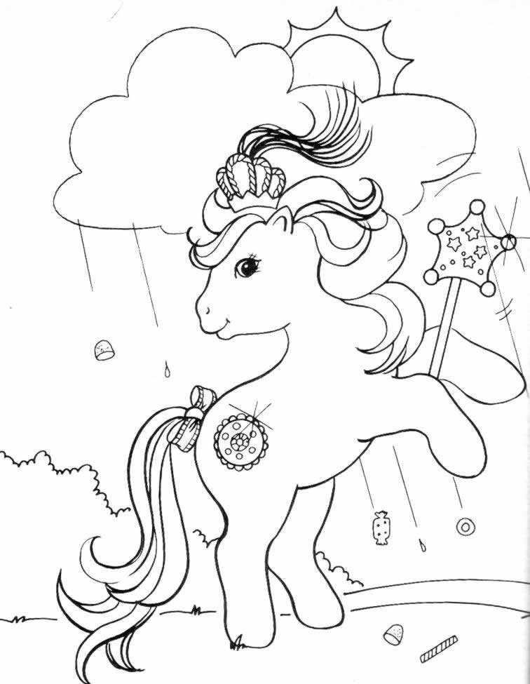 Dibujo para colorear: My Little Pony (Dibujos animados) #42009 - Dibujos para Colorear e Imprimir Gratis