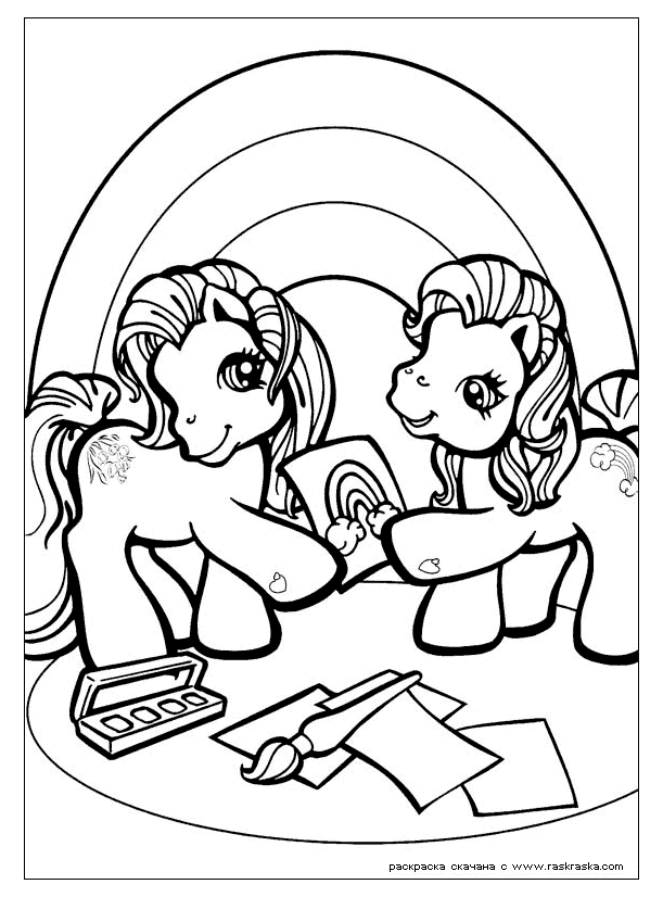 Dibujo para colorear: My Little Pony (Dibujos animados) #42015 - Dibujos para Colorear e Imprimir Gratis