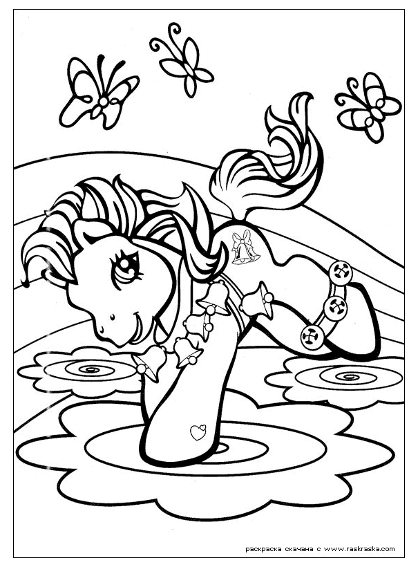 Dibujo para colorear: My Little Pony (Dibujos animados) #42029 - Dibujos para Colorear e Imprimir Gratis