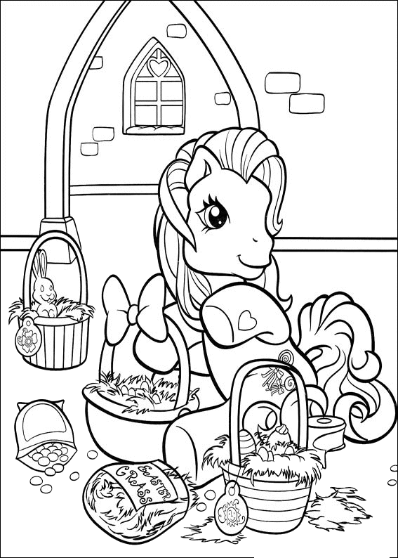 Dibujo para colorear: My Little Pony (Dibujos animados) #42035 - Dibujos para Colorear e Imprimir Gratis