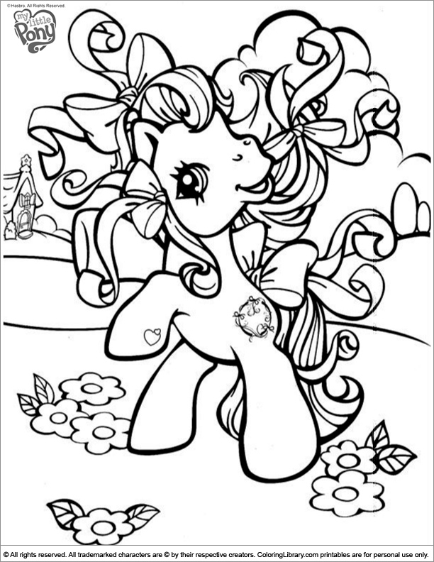 Dibujo para colorear: My Little Pony (Dibujos animados) #42037 - Dibujos para Colorear e Imprimir Gratis