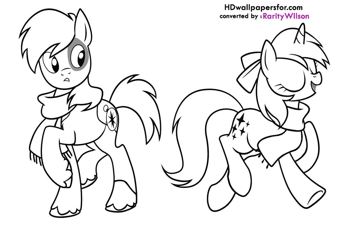 Dibujo para colorear: My Little Pony (Dibujos animados) #42039 - Dibujos para Colorear e Imprimir Gratis