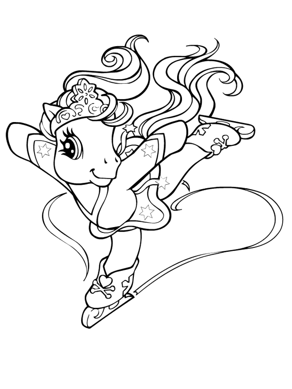 Dibujo para colorear: My Little Pony (Dibujos animados) #42041 - Dibujos para Colorear e Imprimir Gratis