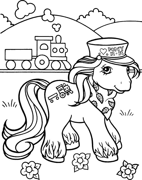 Dibujo para colorear: My Little Pony (Dibujos animados) #42049 - Dibujos para Colorear e Imprimir Gratis