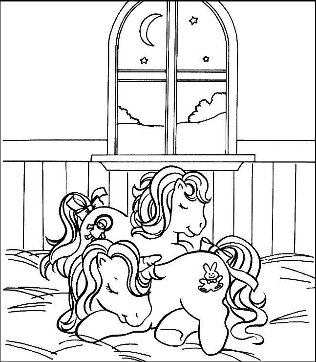 Dibujo para colorear: My Little Pony (Dibujos animados) #42051 - Dibujos para Colorear e Imprimir Gratis