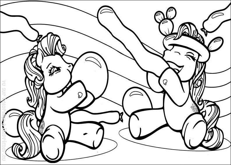 Dibujo para colorear: My Little Pony (Dibujos animados) #42056 - Dibujos para Colorear e Imprimir Gratis