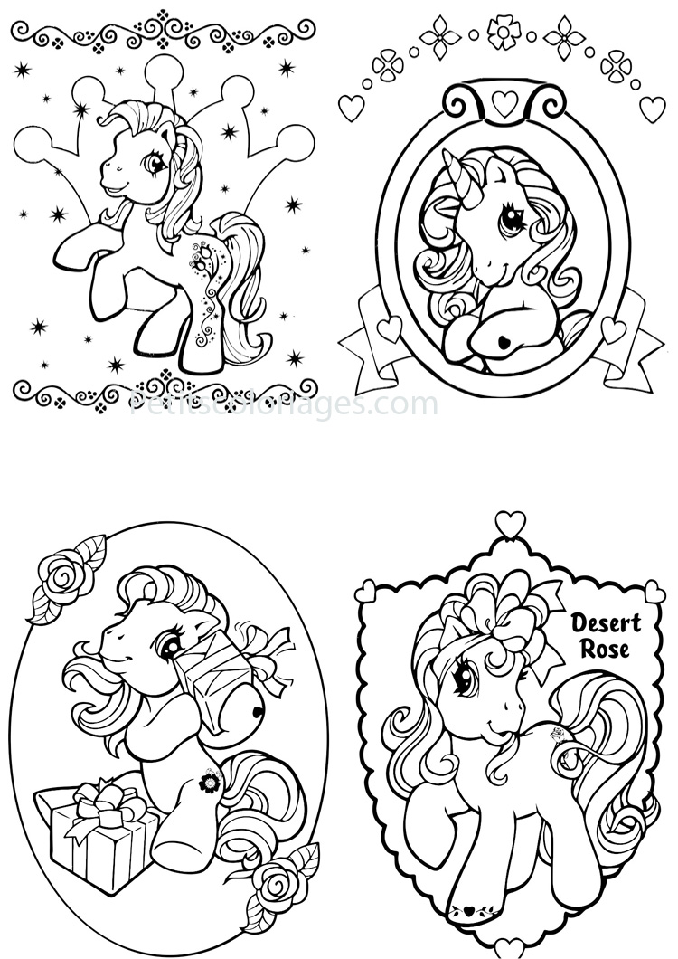 Dibujo para colorear: My Little Pony (Dibujos animados) #42065 - Dibujos para Colorear e Imprimir Gratis