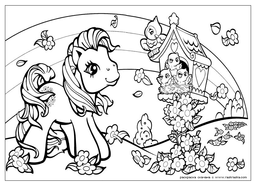 Dibujo para colorear: My Little Pony (Dibujos animados) #42072 - Dibujos para Colorear e Imprimir Gratis