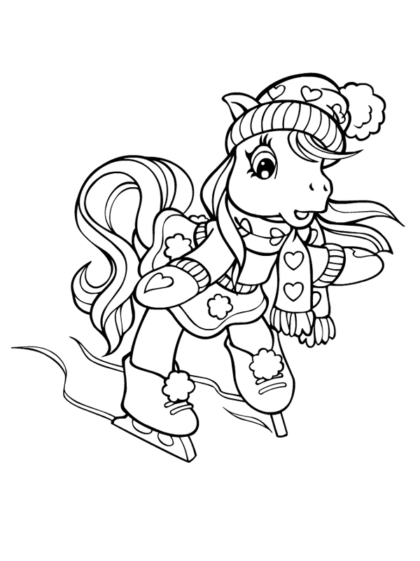Dibujo para colorear: My Little Pony (Dibujos animados) #42073 - Dibujos para Colorear e Imprimir Gratis