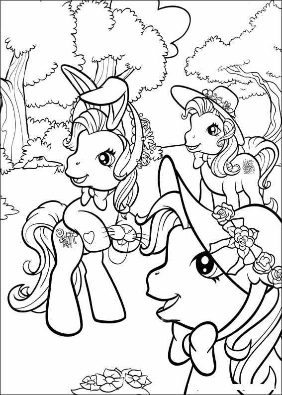 Dibujo para colorear: My Little Pony (Dibujos animados) #42074 - Dibujos para Colorear e Imprimir Gratis