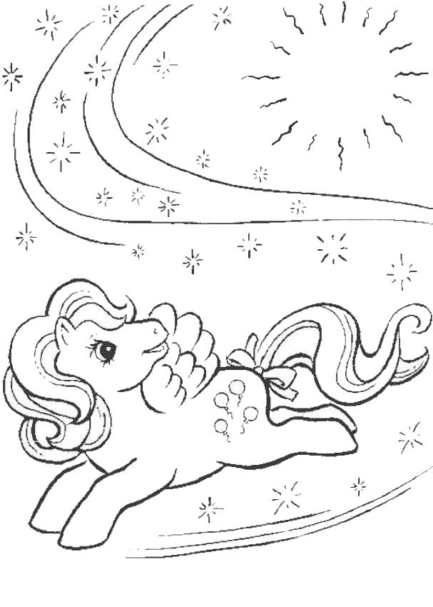 Dibujo para colorear: My Little Pony (Dibujos animados) #42077 - Dibujos para Colorear e Imprimir Gratis