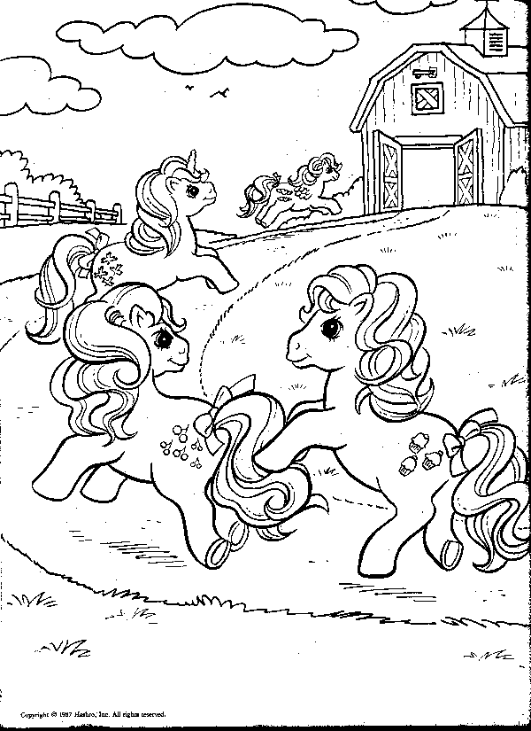 Dibujo para colorear: My Little Pony (Dibujos animados) #42110 - Dibujos para Colorear e Imprimir Gratis