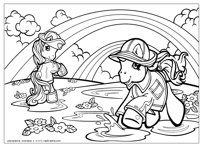 Dibujo para colorear: My Little Pony (Dibujos animados) #42117 - Dibujos para Colorear e Imprimir Gratis