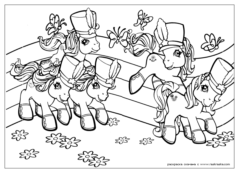 Dibujo para colorear: My Little Pony (Dibujos animados) #42118 - Dibujos para Colorear e Imprimir Gratis