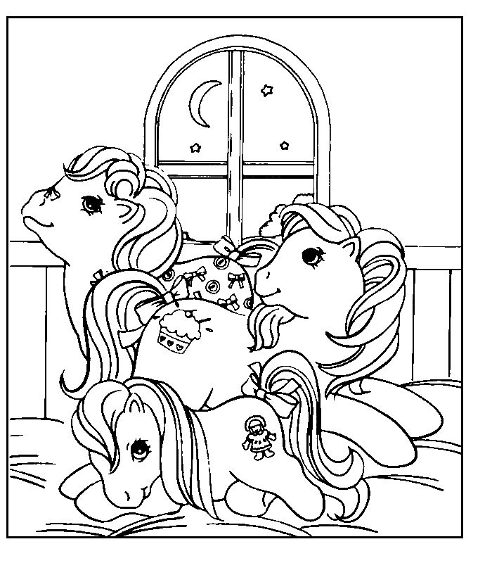 Dibujo para colorear: My Little Pony (Dibujos animados) #42124 - Dibujos para Colorear e Imprimir Gratis