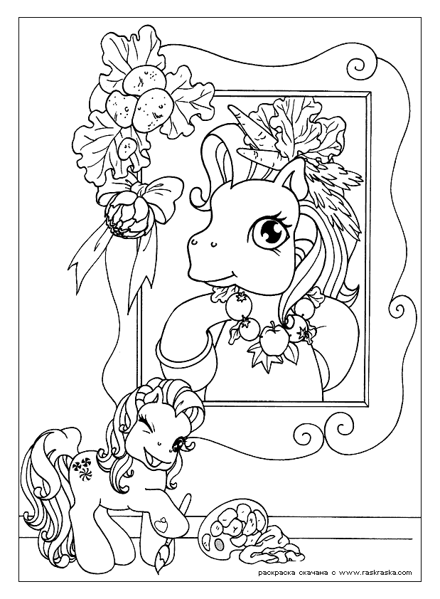 Dibujo para colorear: My Little Pony (Dibujos animados) #42128 - Dibujos para Colorear e Imprimir Gratis