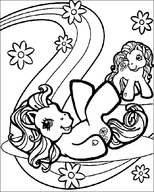 Dibujo para colorear: My Little Pony (Dibujos animados) #42140 - Dibujos para Colorear e Imprimir Gratis