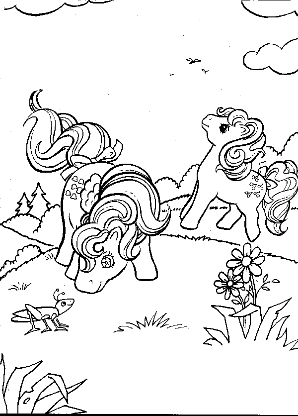 Dibujo para colorear: My Little Pony (Dibujos animados) #42143 - Dibujos para Colorear e Imprimir Gratis