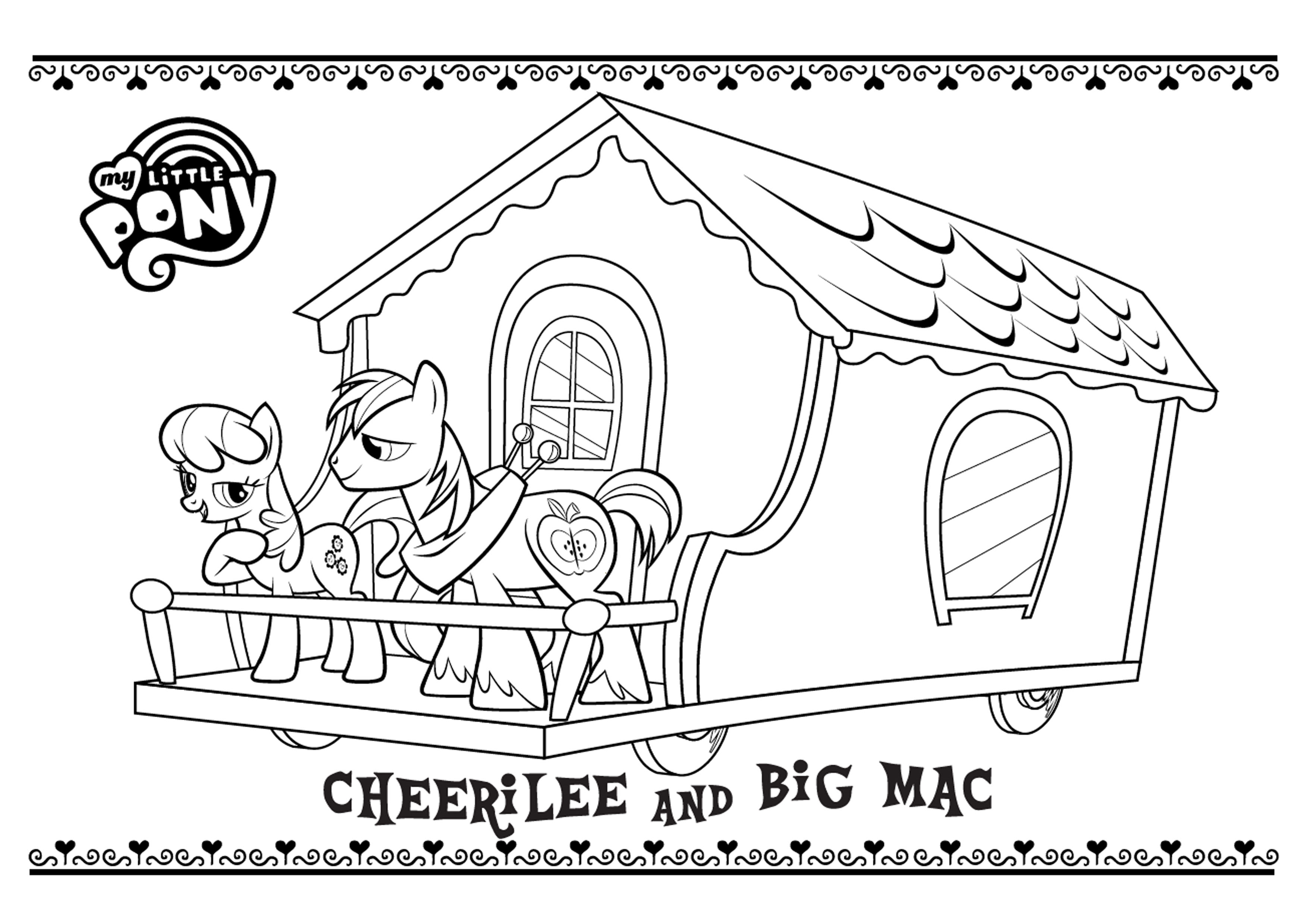 Dibujos de My Little Pony #42151 (Dibujos animados) para colorear – Páginas  imprimibles gratis