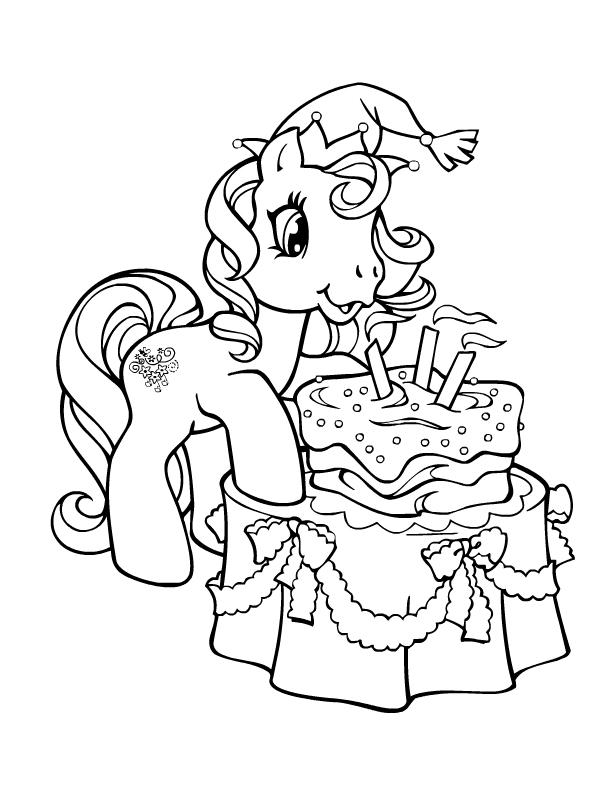 Dibujo para colorear: My Little Pony (Dibujos animados) #42156 - Dibujos para Colorear e Imprimir Gratis