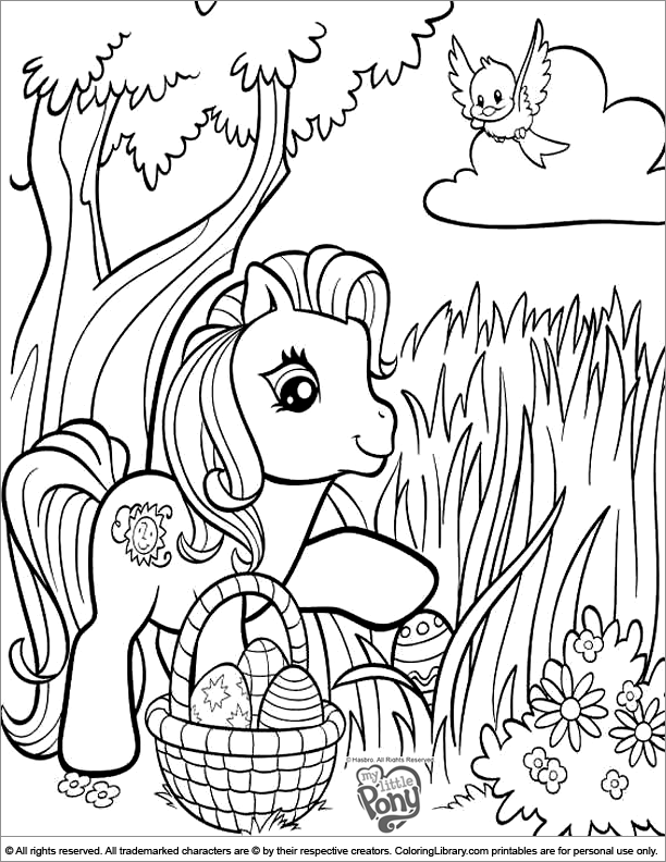 Dibujo para colorear: My Little Pony (Dibujos animados) #42159 - Dibujos para Colorear e Imprimir Gratis