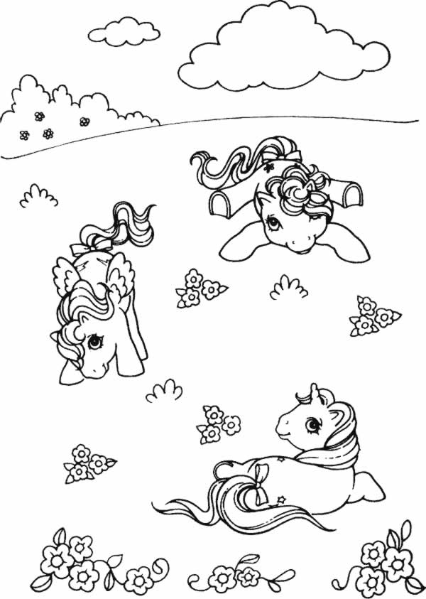 Dibujo para colorear: My Little Pony (Dibujos animados) #42174 - Dibujos para Colorear e Imprimir Gratis