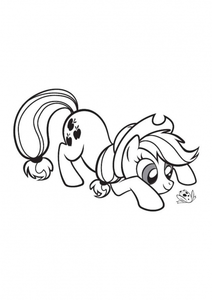 Dibujo para colorear: My Little Pony (Dibujos animados) #42177 - Dibujos para Colorear e Imprimir Gratis