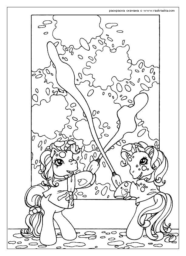 Dibujo para colorear: My Little Pony (Dibujos animados) #42182 - Dibujos para Colorear e Imprimir Gratis