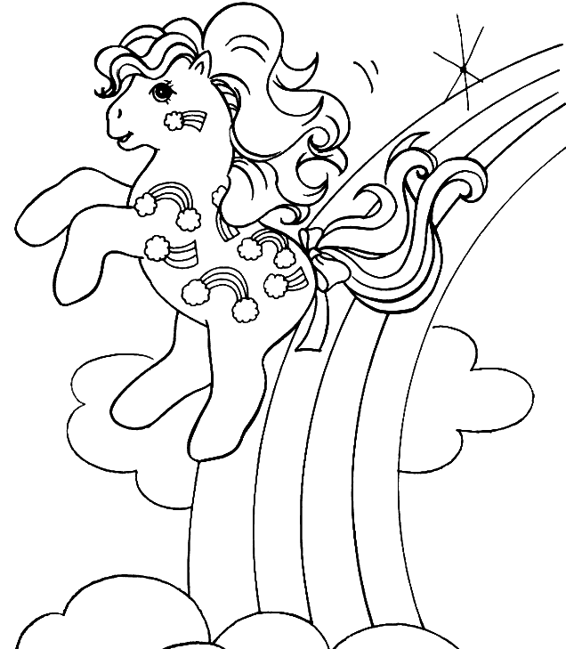 Dibujo para colorear: My Little Pony (Dibujos animados) #42207 - Dibujos para Colorear e Imprimir Gratis