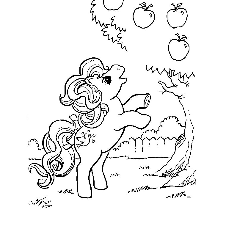 Dibujo para colorear: My Little Pony (Dibujos animados) #42210 - Dibujos para Colorear e Imprimir Gratis