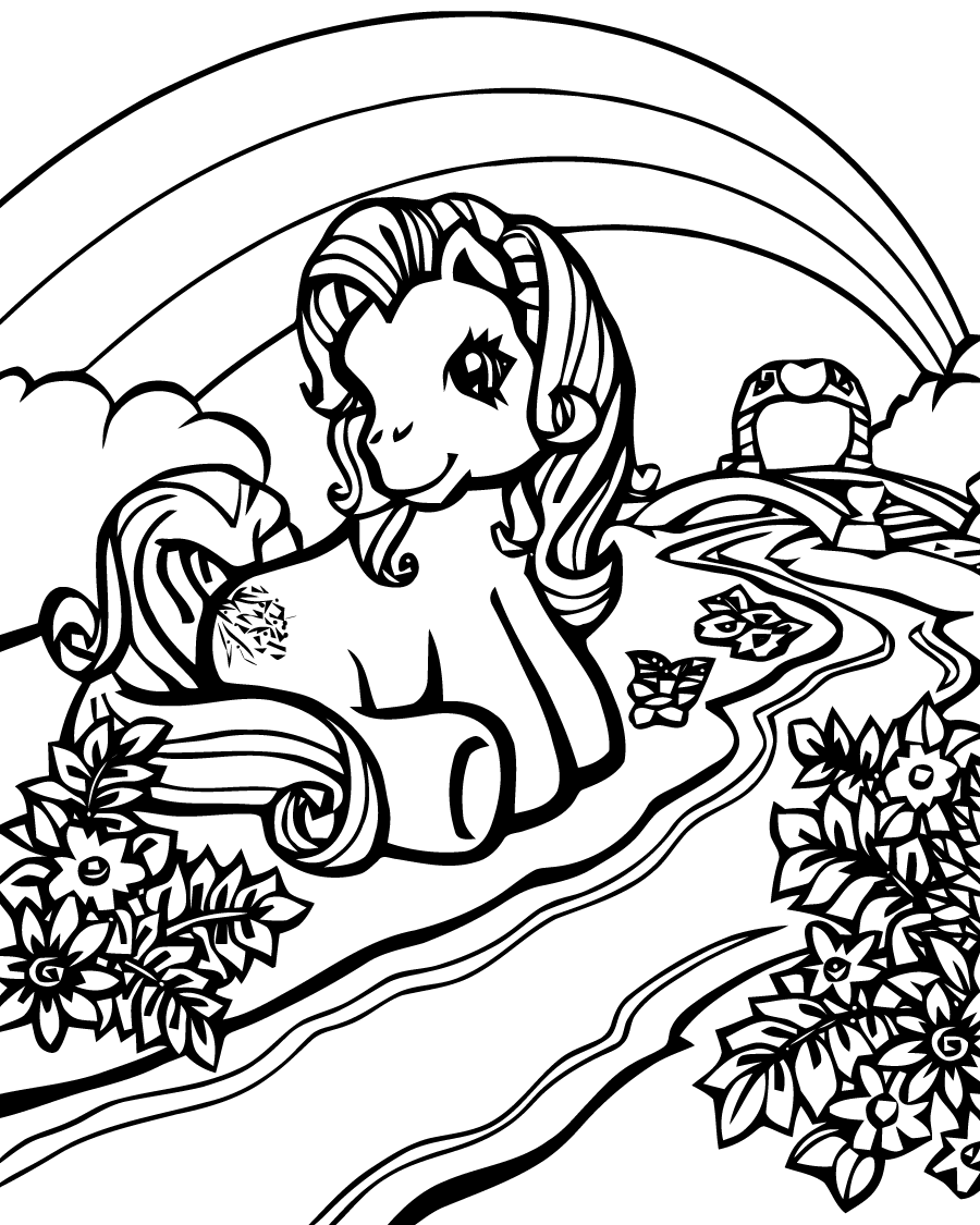 Dibujo para colorear: My Little Pony (Dibujos animados) #42213 - Dibujos para Colorear e Imprimir Gratis